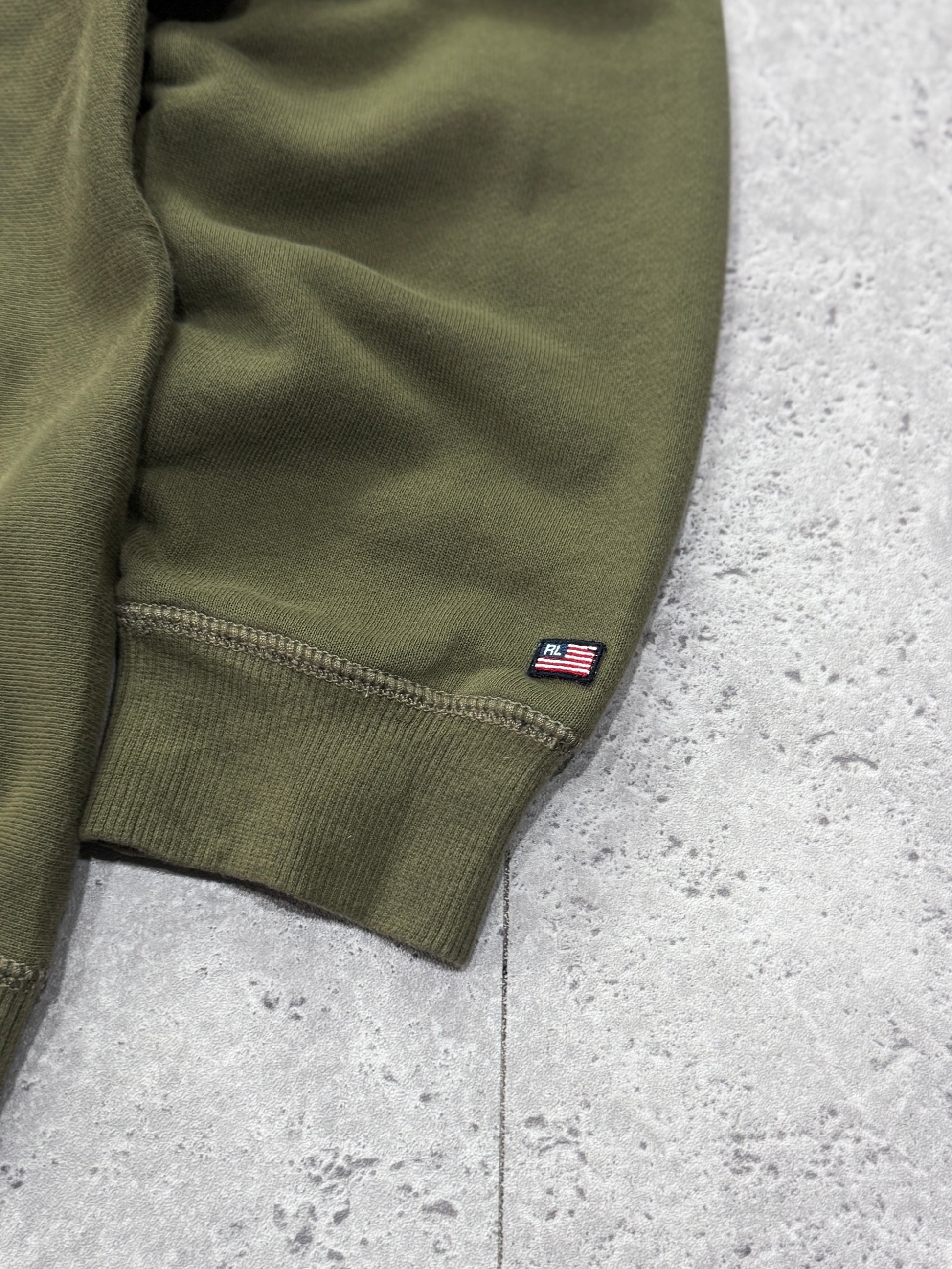 Vintage Polo Ralph Lauren Spellout Sweater (M)