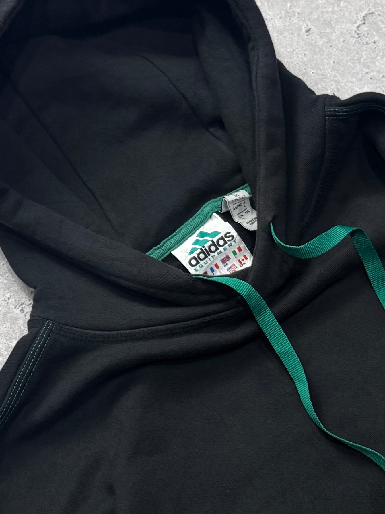 Vintage 2000s Adidas Equipment Hoodie (L)