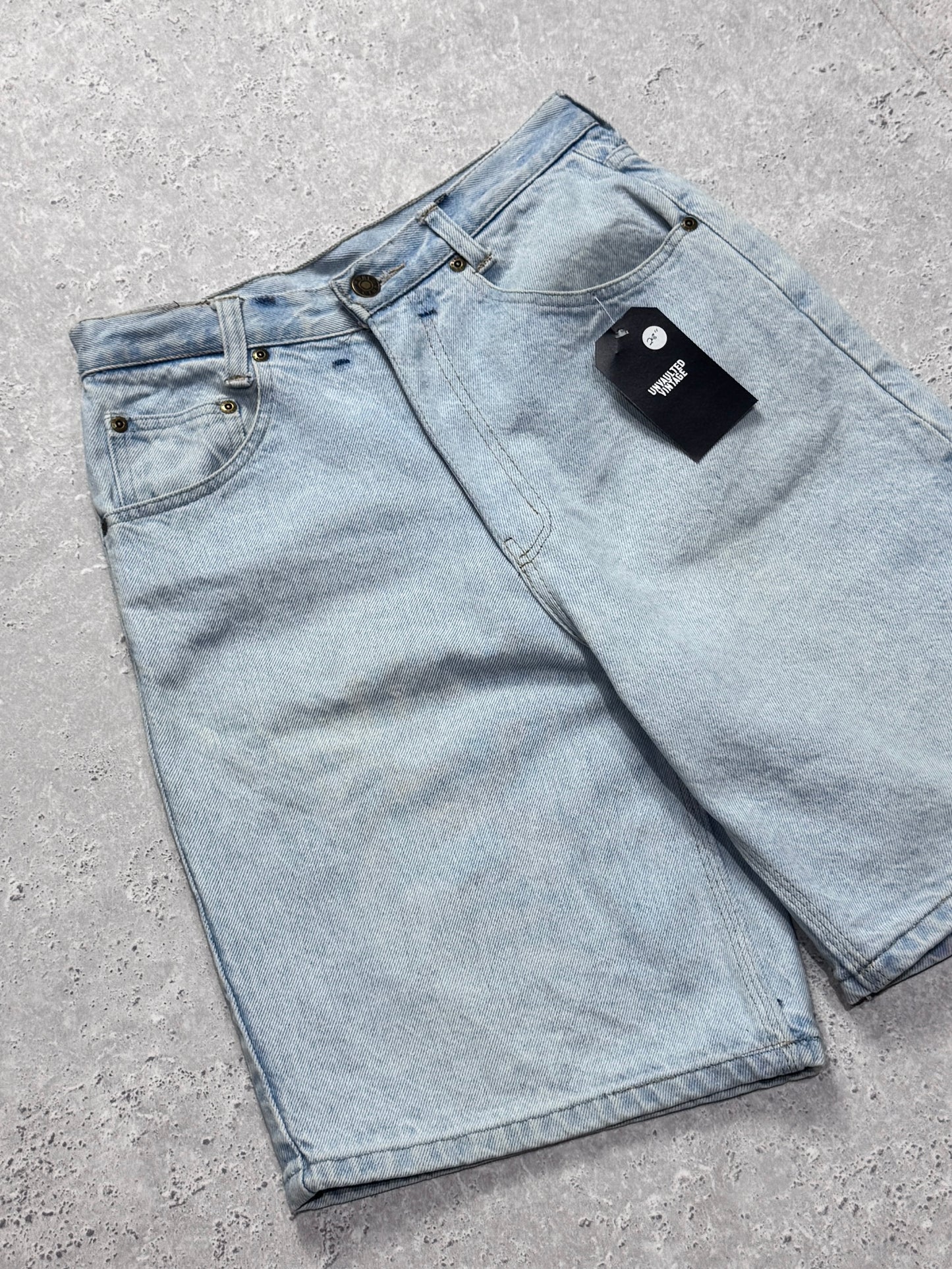 Vintage 2000s Denim Jorts (28")