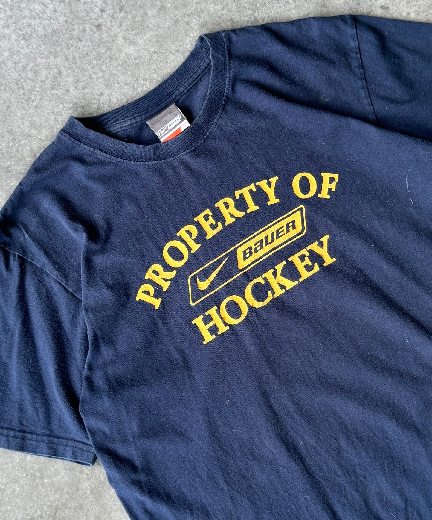 Vintage Nike Bauer Hockey Tee (M)