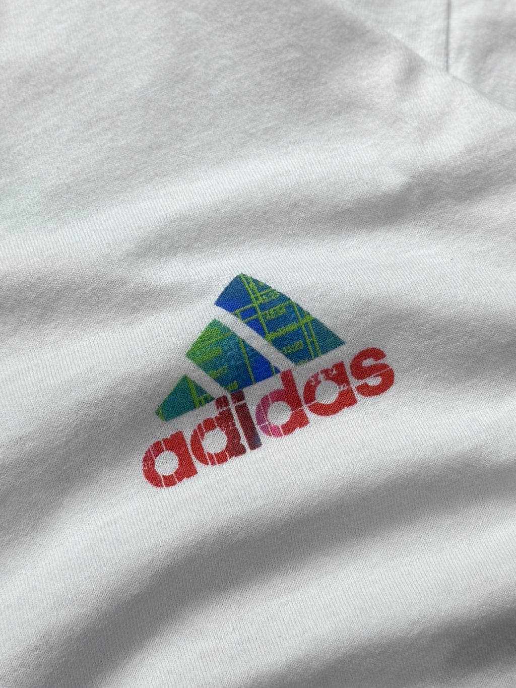 Vintage 90s Adidas Logo Tee (M)