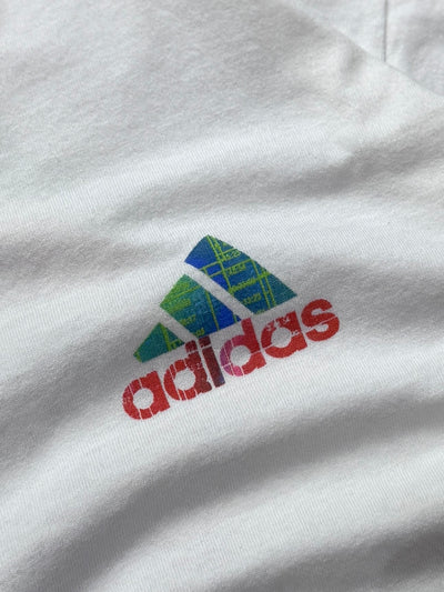 Vintage 90s Adidas Logo Tee (M)