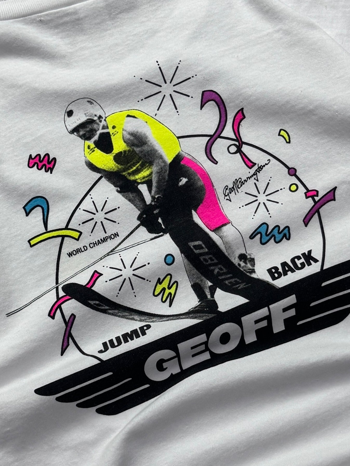 Vintage 80s Moomba Masters Australian Waterskiing Graphic Tee (M)