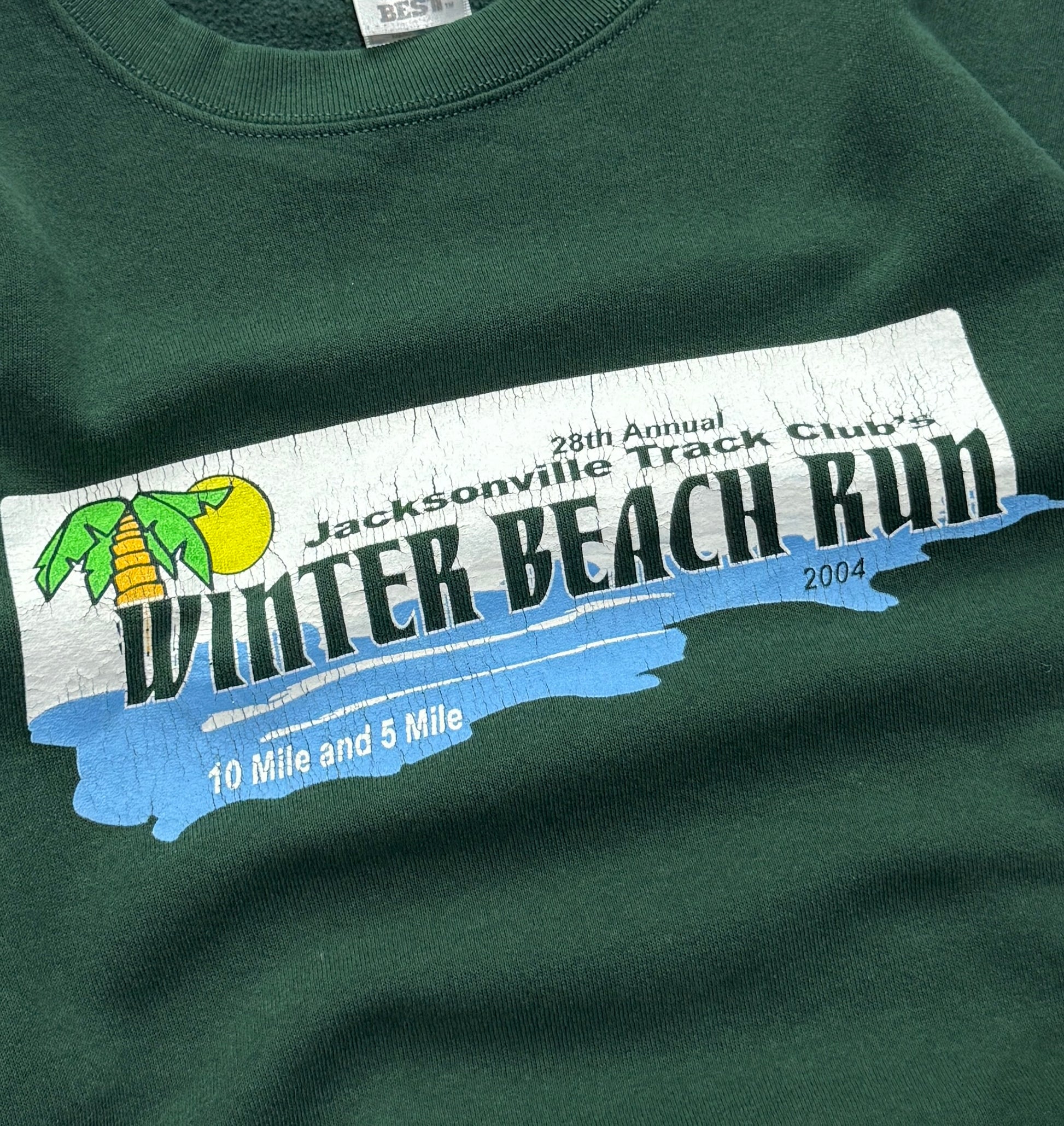 Vintage 2000s Run Club Sweater (M)