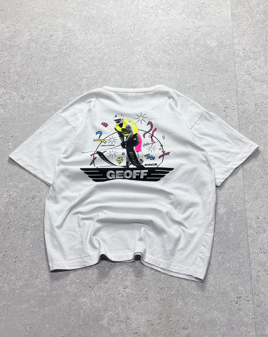 Vintage 80s Moomba Masters Australian Waterskiing Graphic Tee (M)