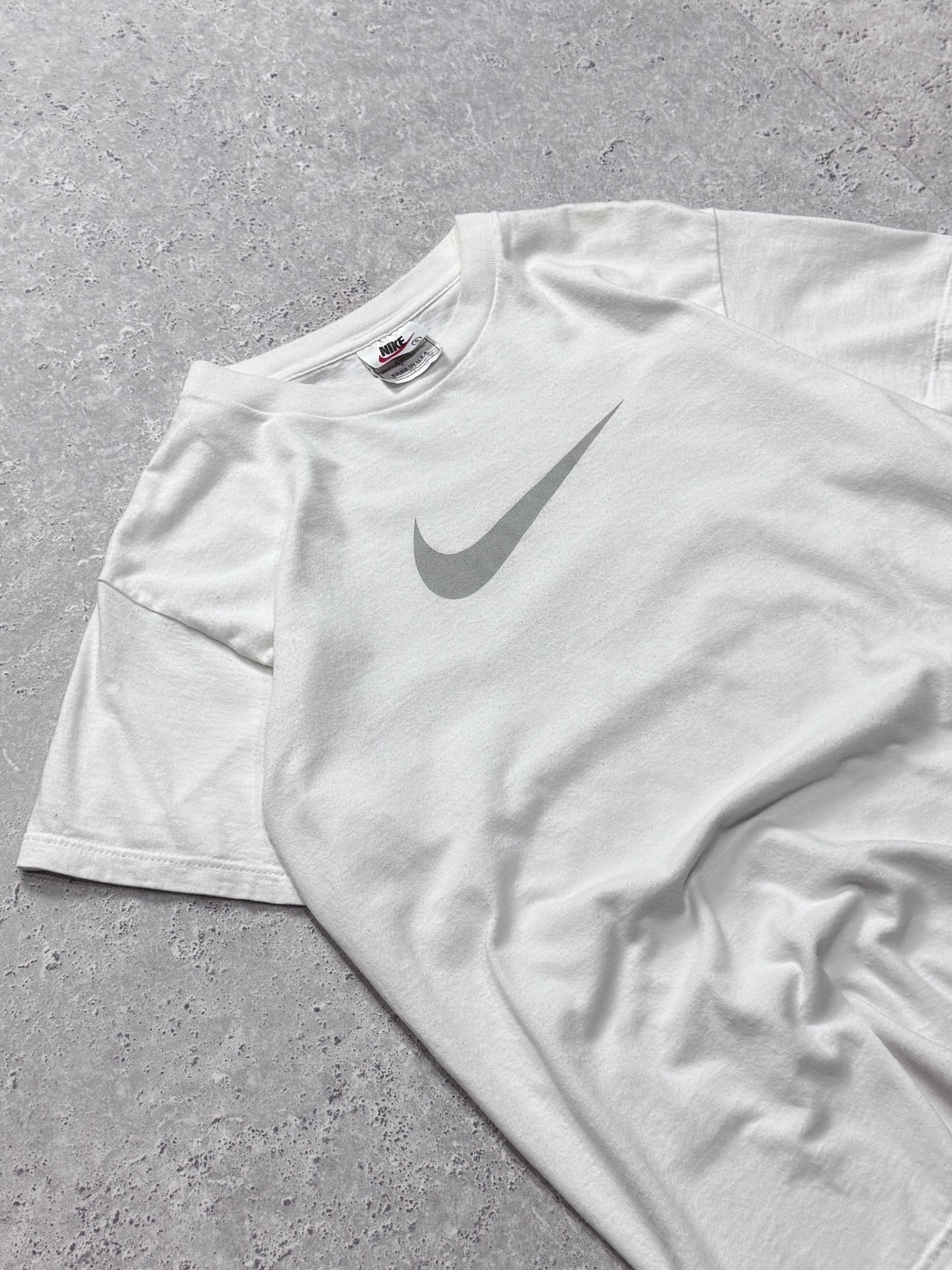 Vintage 90s Nike Swoosh Tee (S)