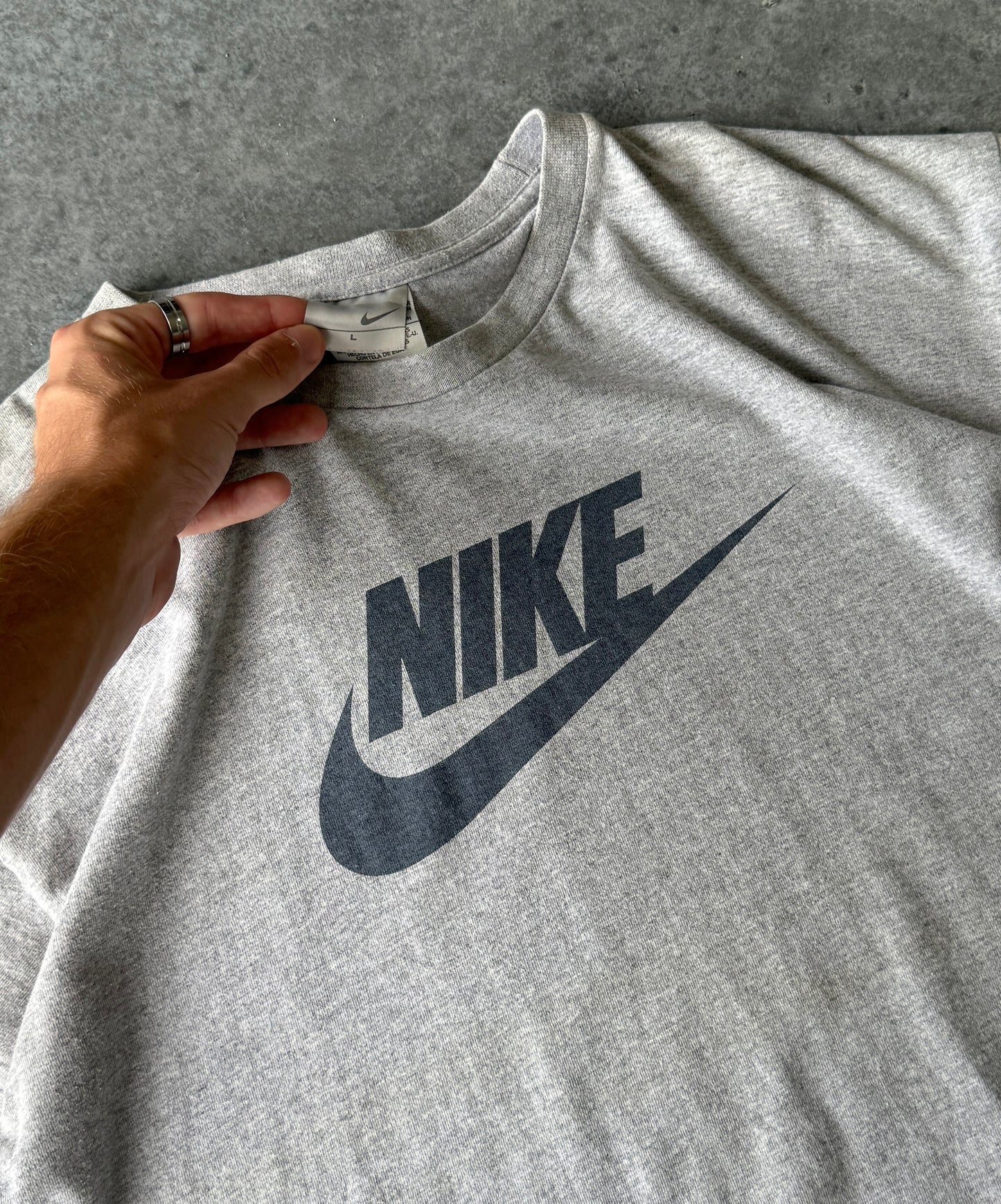 Vintage 00s Nike Spellout Tee (XL)