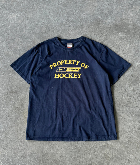 Vintage Nike Bauer Hockey Tee (M)