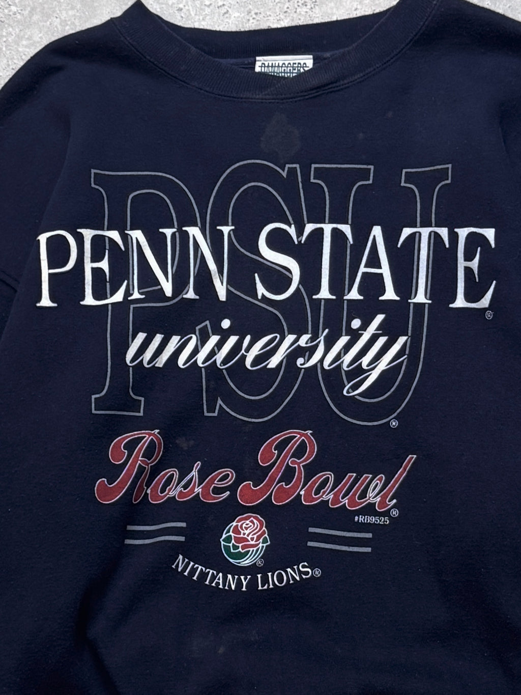 Vintage 90s Penn State Rose Bowl College Sweater (XL)