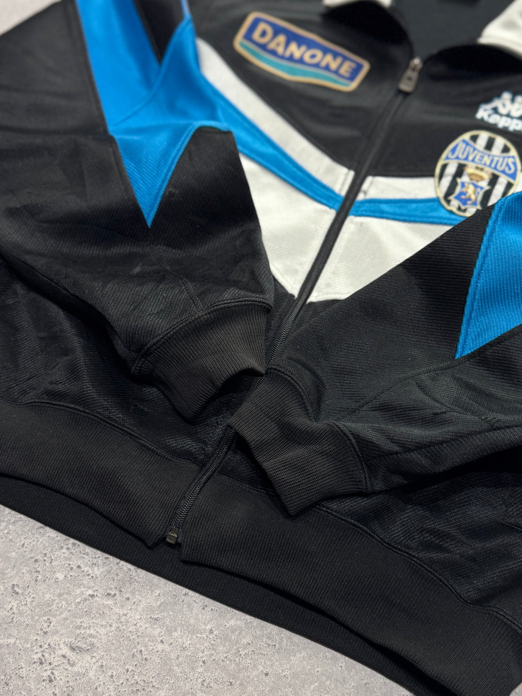 Vintage 1993 Kappa X Juventus Football Training Track Jacket (L)