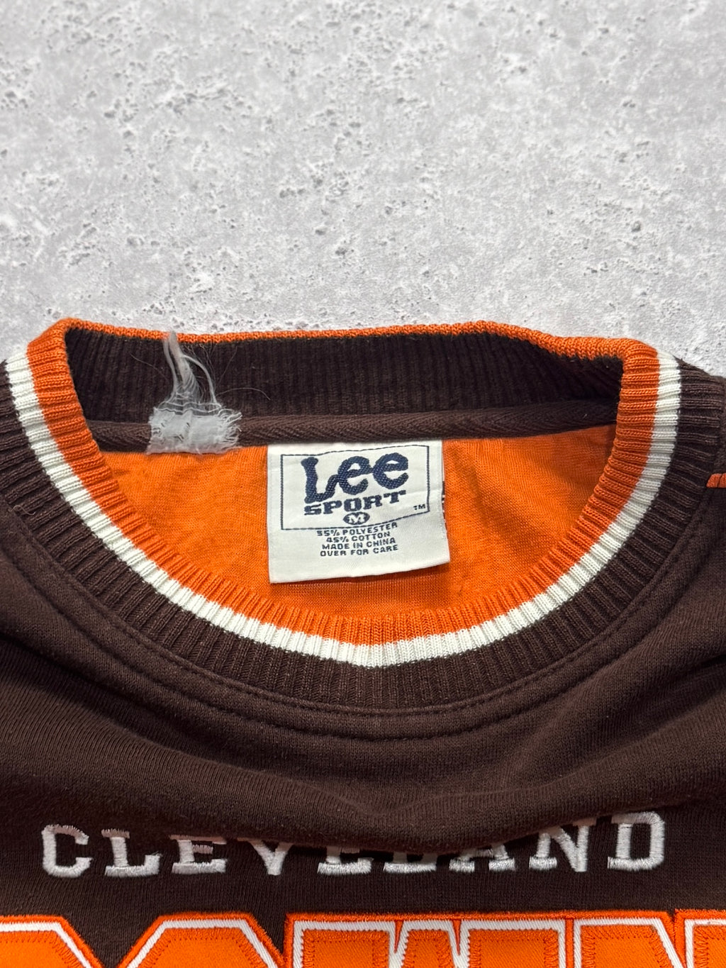 Vintage 90s Cleveland Browns NFL Embroidered Sweater (L)