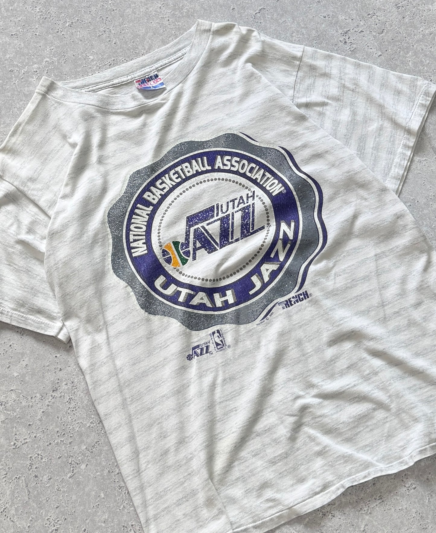 Vintage 92' Utah Jazz NBA Tee (L)