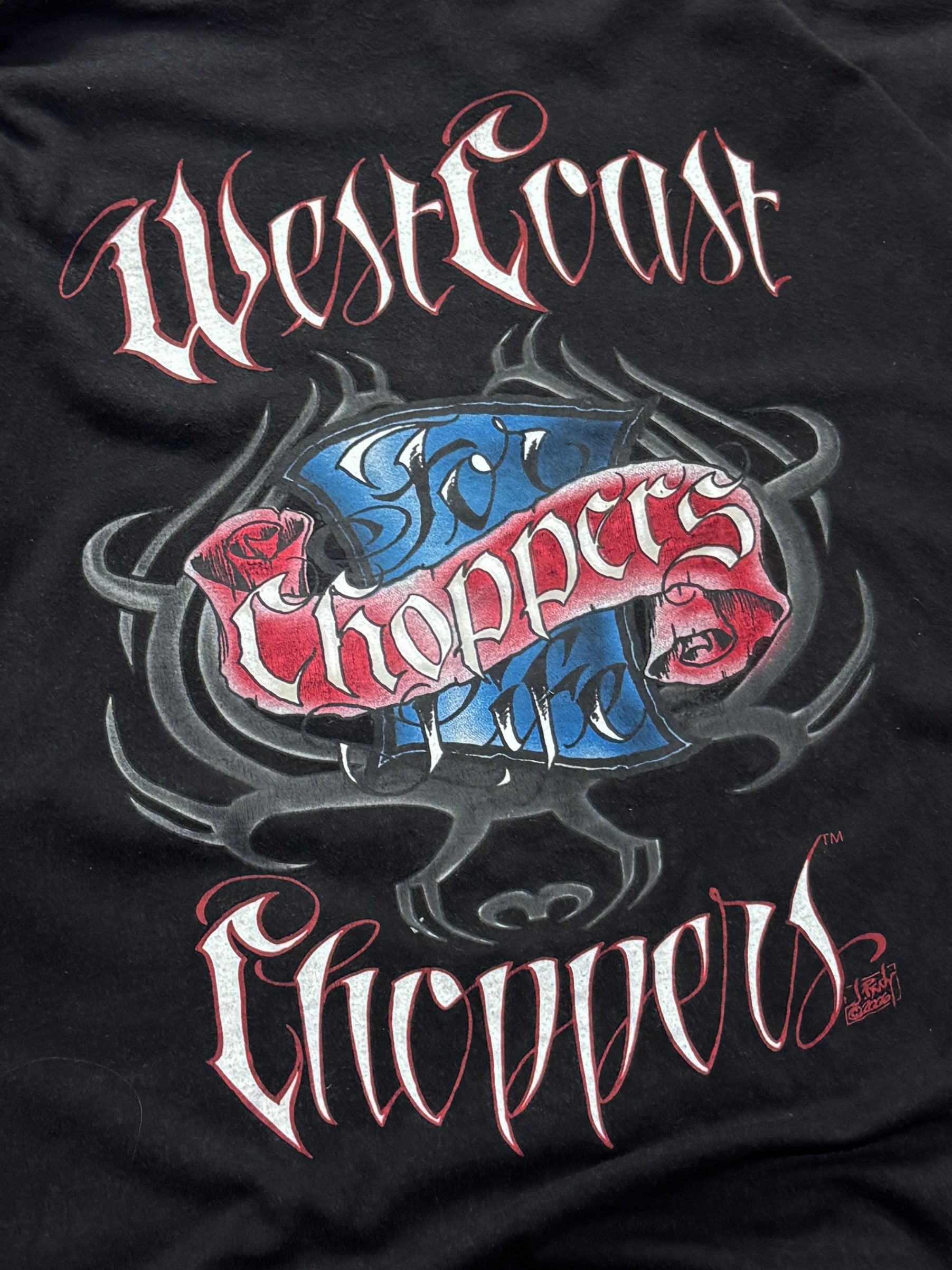 Vintage Y2K West Coast Choppers Tee (L)