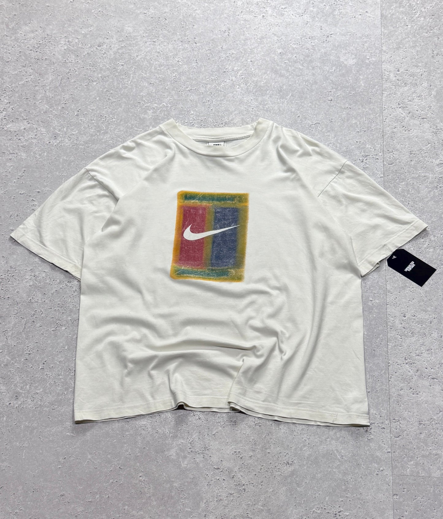 Vintage 90s Nike Logo Tee (L)