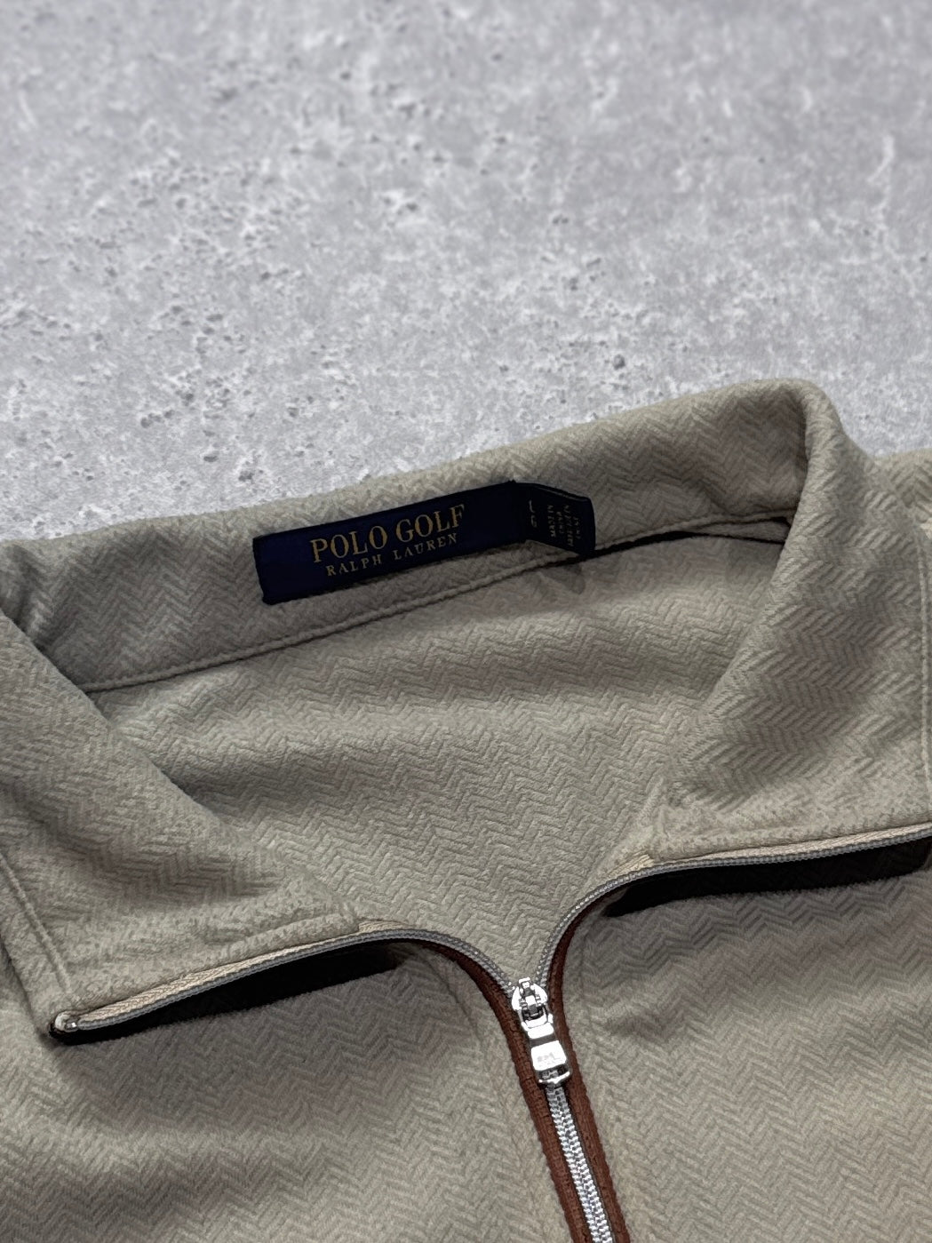 Vintage Polo Golf Ralph Lauren Dri Fit Quarter Zip Sweater (M)