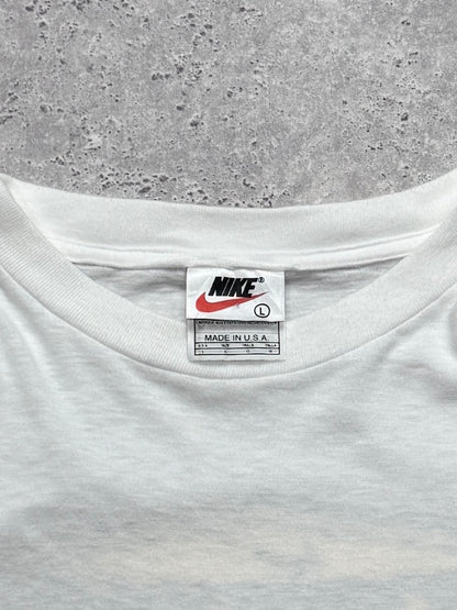 Vintage 90s Nike USA Logo Tee (L)
