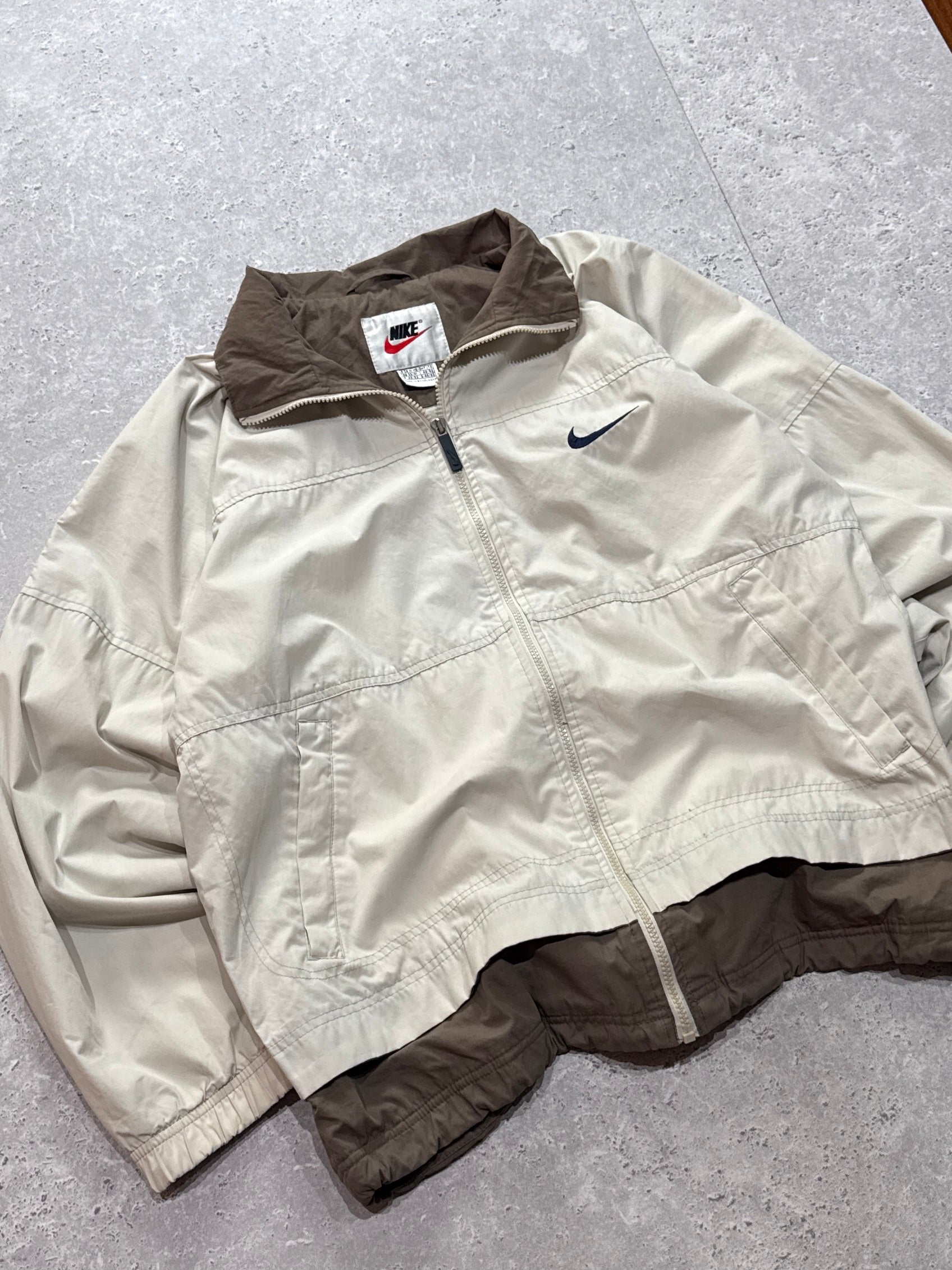Vintage 90s Nike Heavy Windbreaker Jacket (XL)