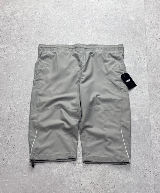 Vintage 2000s Nike Adjustable 3/4 Track Shorts (36")