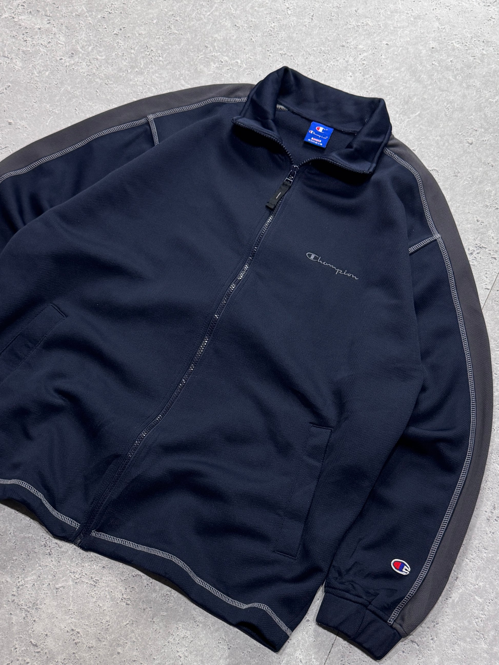 Vintage 2000s Champion Training Track Jacket (XL)