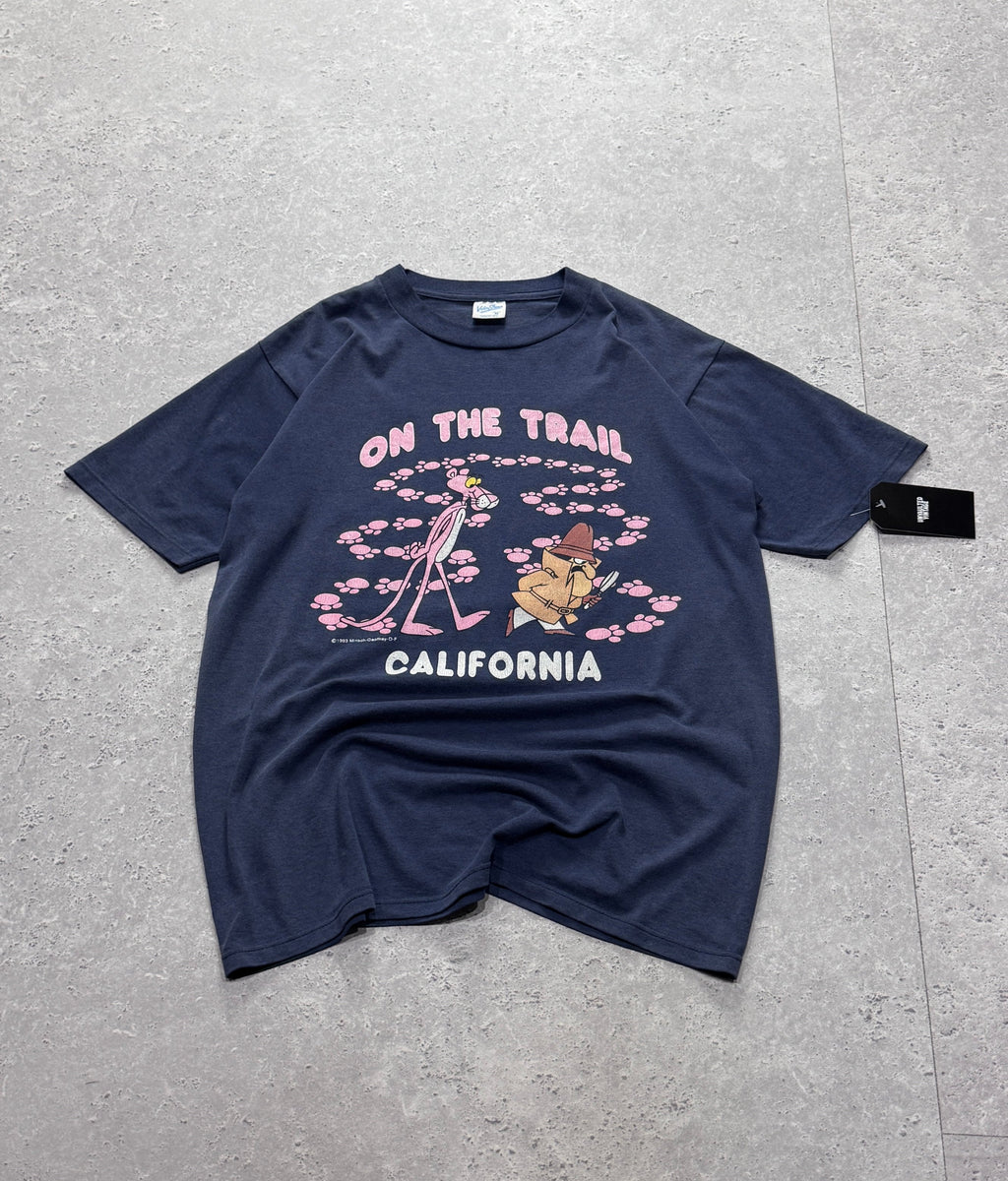 Vintage 1993 Pink Panther & Detective Cartoon Tee (M)