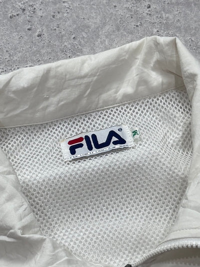 Vintage 90s Fila Authentic Sports Windbreaker Jacket (XL)