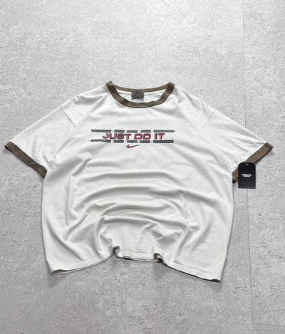 Vintage 2000s Nike Ringer Tee (L)