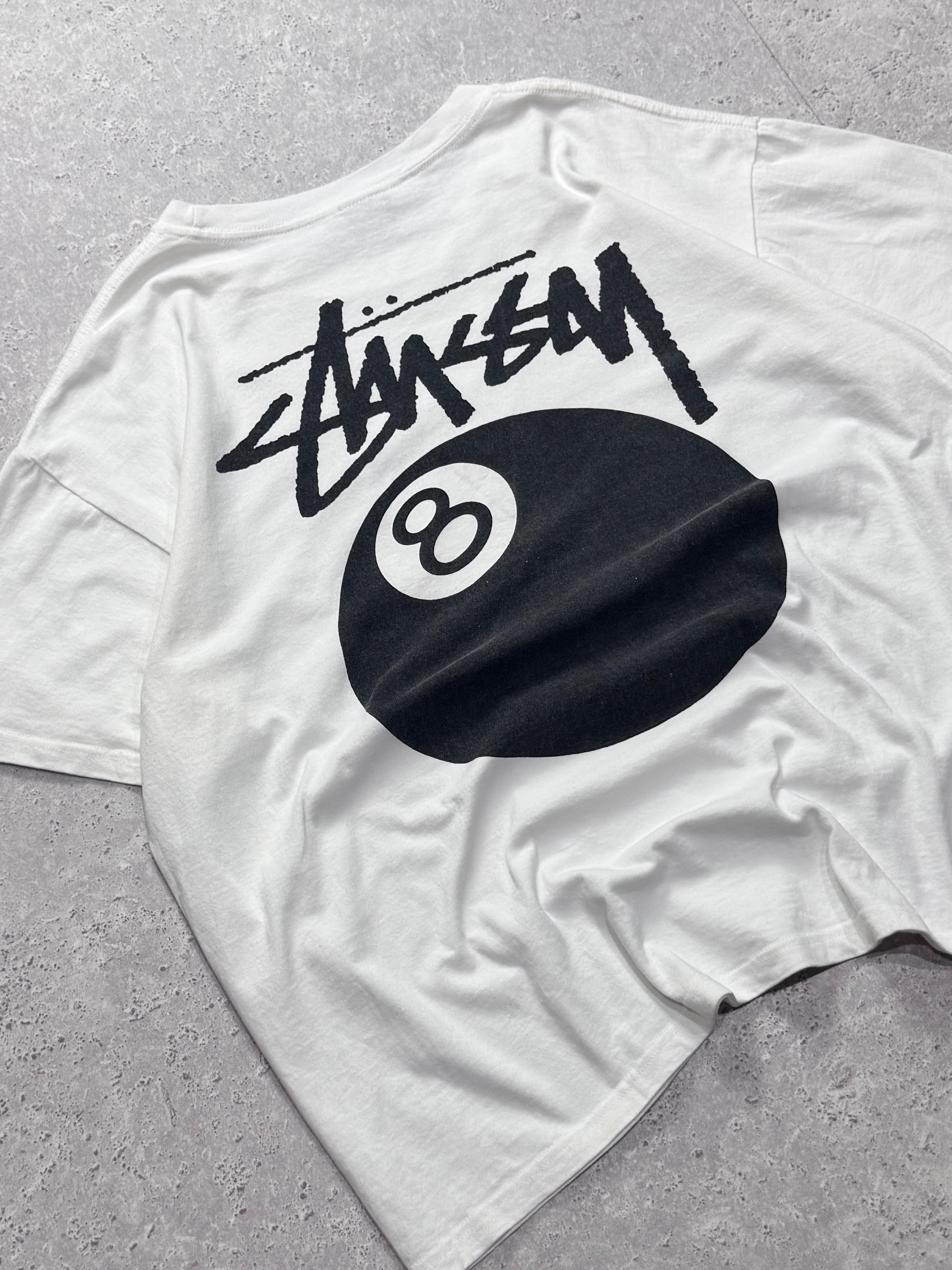 Vintage 2000s Stussy 8 Ball Tee (XL)