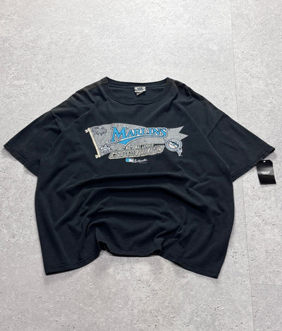 Vintage 2000s Florida Marlins MLB Tee (2XL)