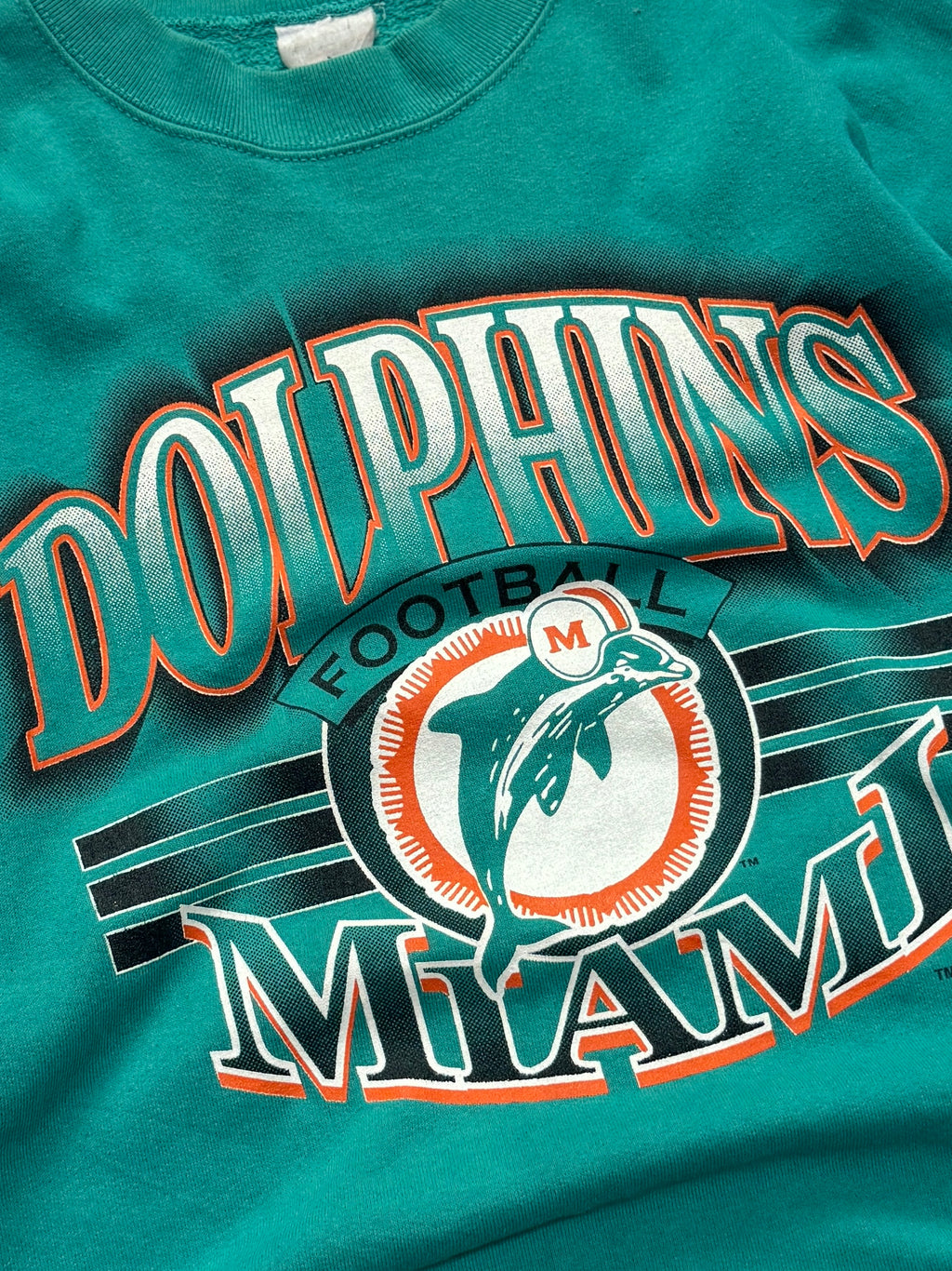 Vintage 90s Miami Dolphins NFL Sweater (L)
