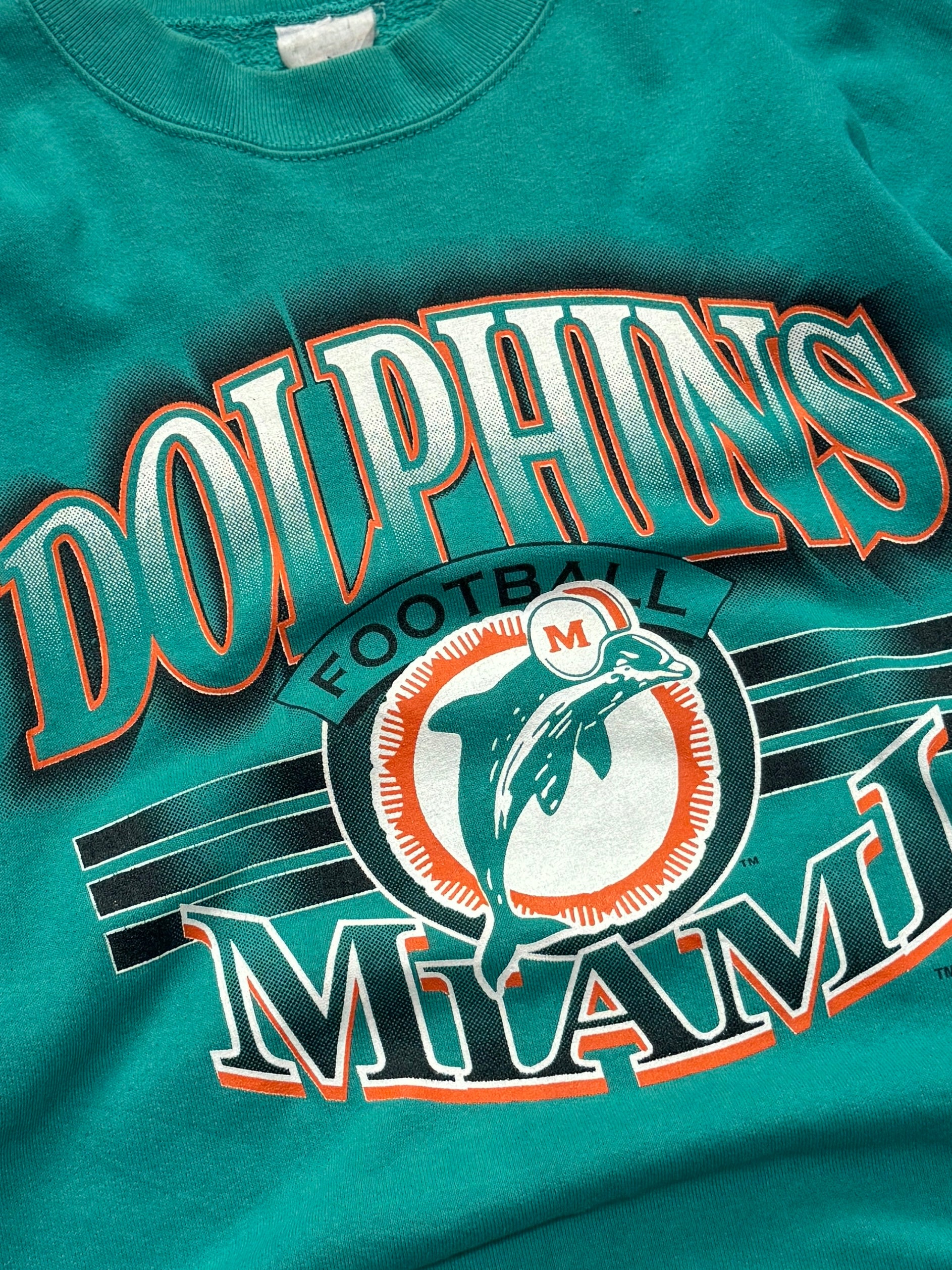 Vintage 90s Miami Dolphins NFL Sweater (L)