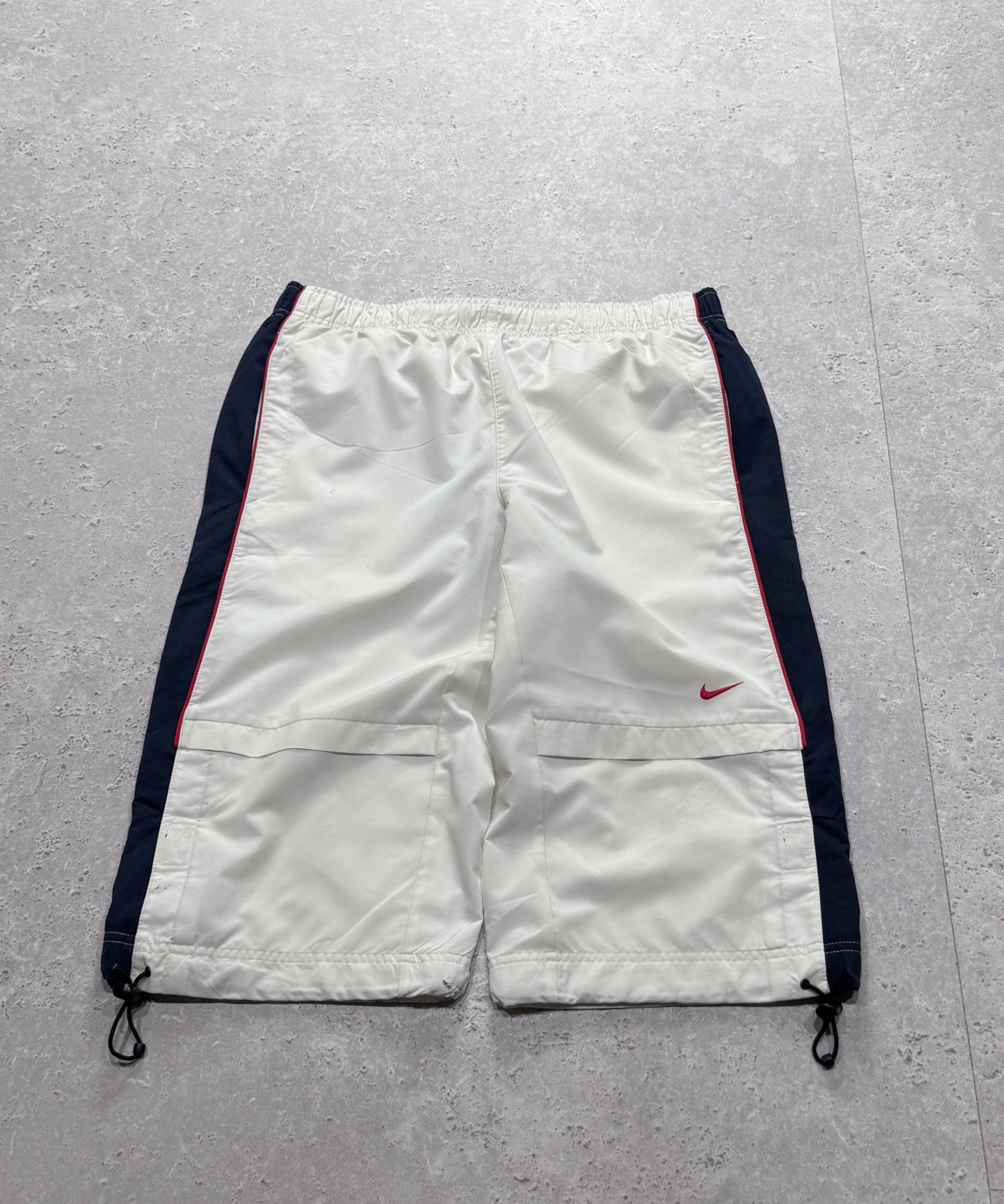 Vintage 2000s Nike Adjustable 3/4 Track Shorts (M)