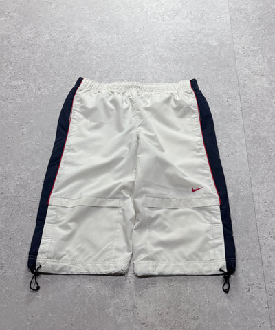 Vintage 2000s Nike Adjustable 3/4 Track Shorts (M)