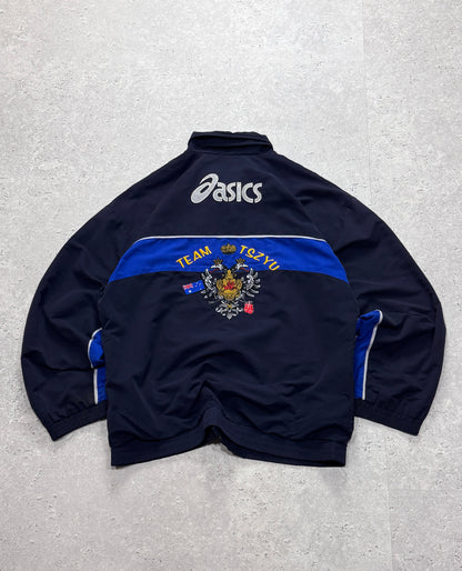 Vintage 90s Asics X Kosta Tszyu Boxing Windbreaker Jacket (XL)