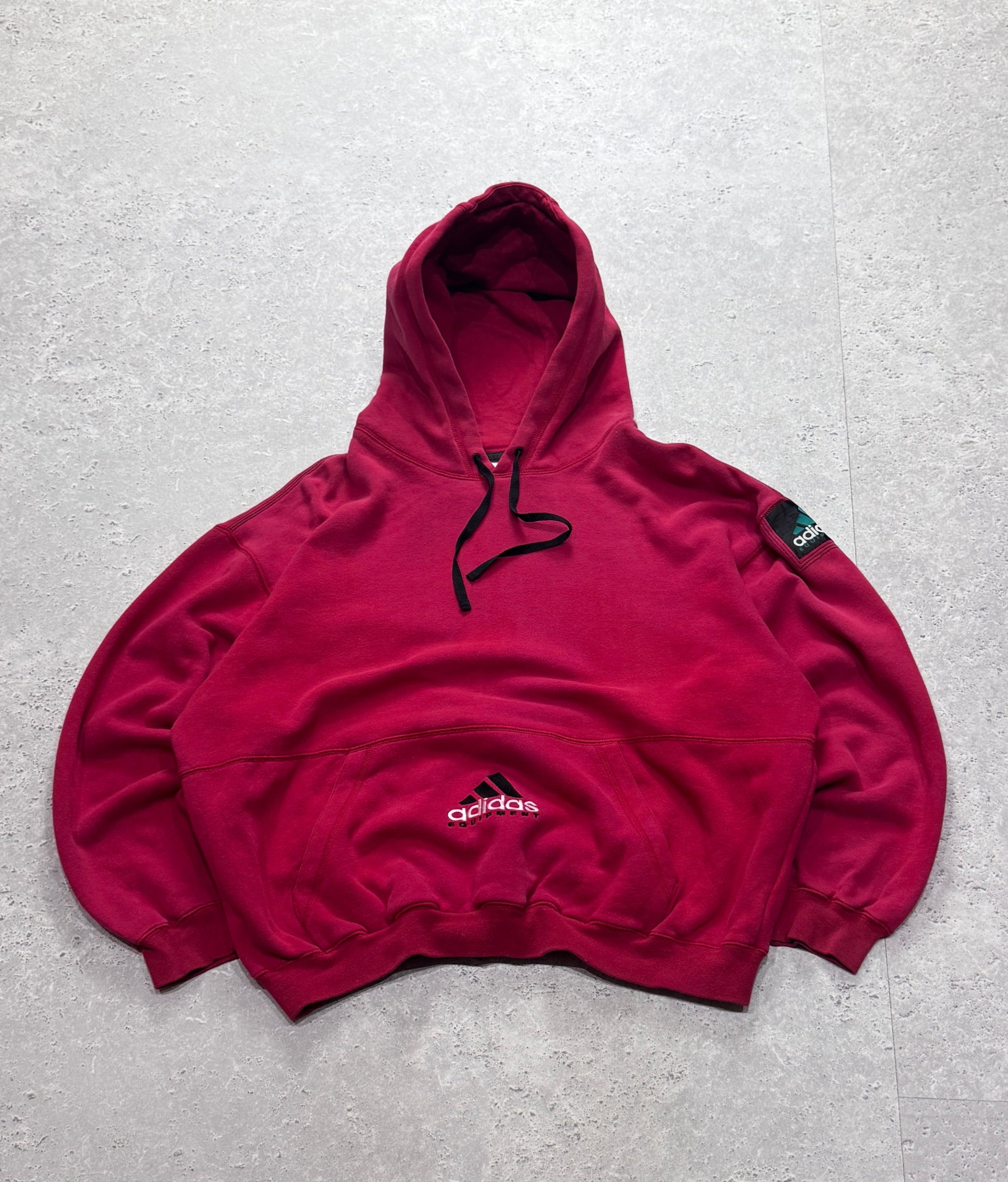 Vintage 90s Adidas Equipment Hoodie (M)