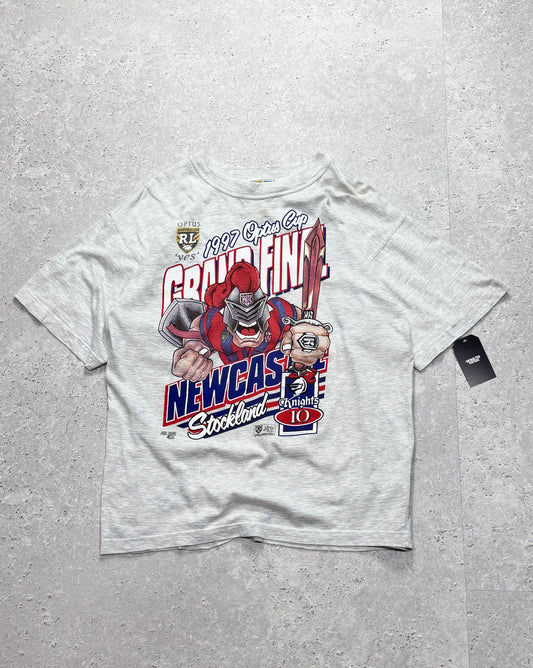 Vintage 1997 Newcastle Knights NRL Grand Final Tee (XL)