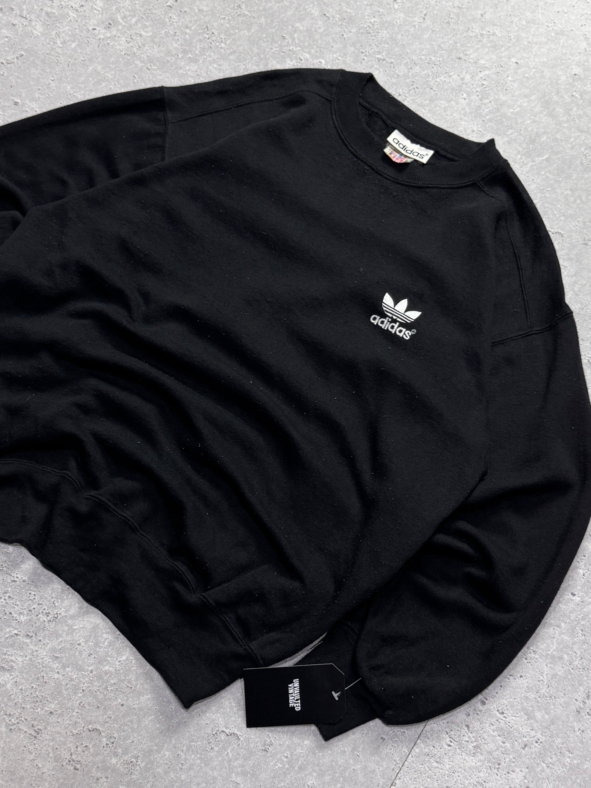 Vintage 90s Adidas Embroidered Sweater (L)