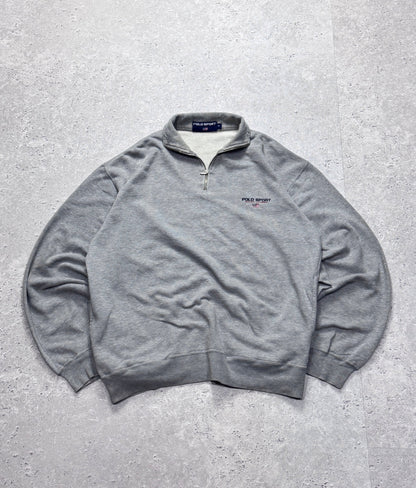 Vintage Polo Sport Ralph Lauren Quarter Zip Sweater (L)