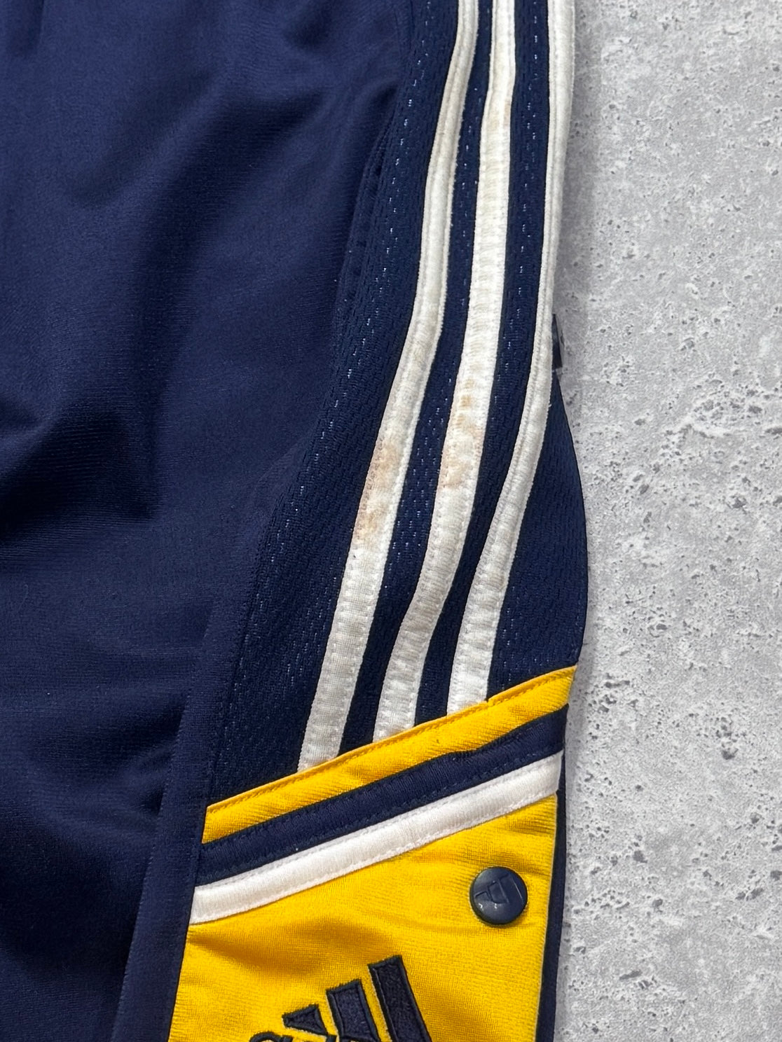 Vintage 2000s Adidas Snap Track Pants (S)
