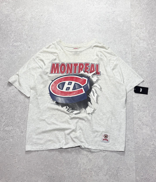 Vintage 90s Montreal Canadiens NHL Breakthrough Tee (2XL)