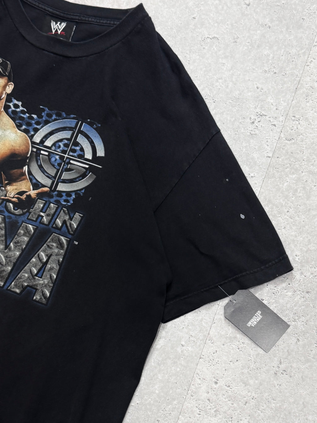 Vintage 2000s John Cena "Chain Gang Soldier" WWE Tee (XL)