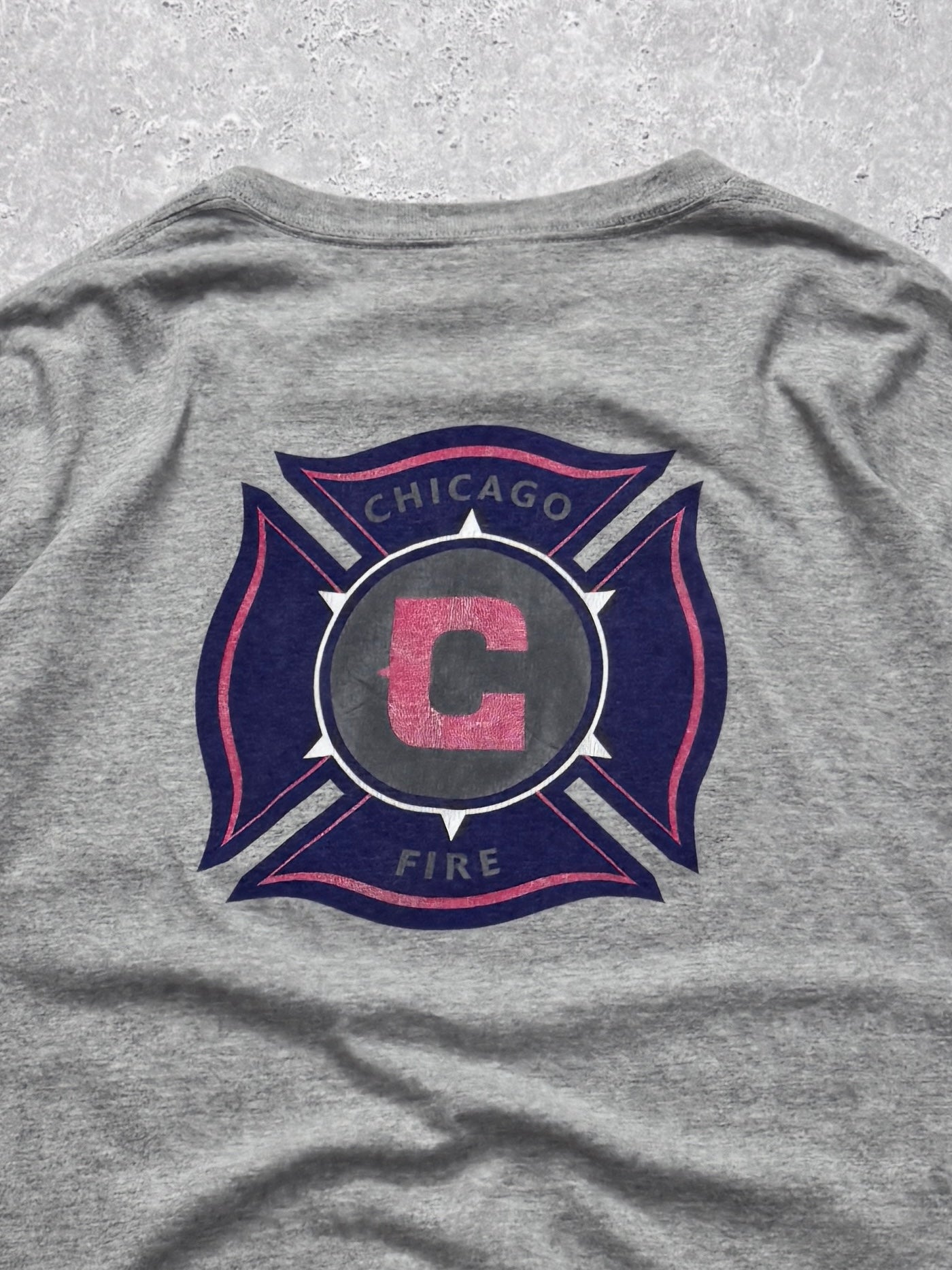 Vintage 90s Nike X Chicago Fire MLS Tee (XL)