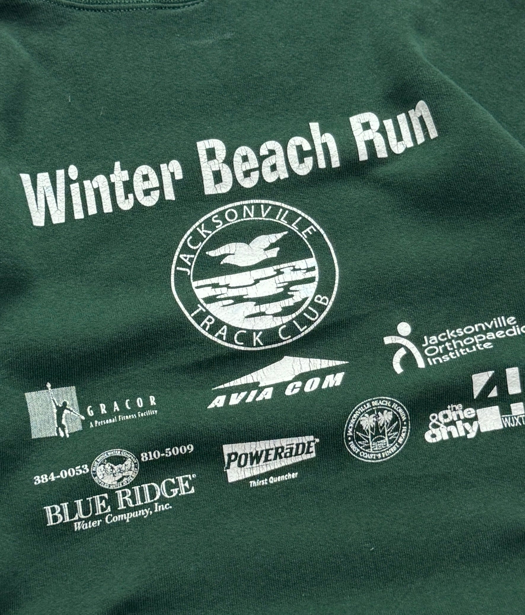 Vintage 2000s Run Club Sweater (M)
