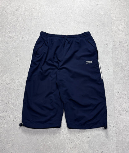 Vintage 2000s Umbro Adjustable 3/4 Track Shorts (32")