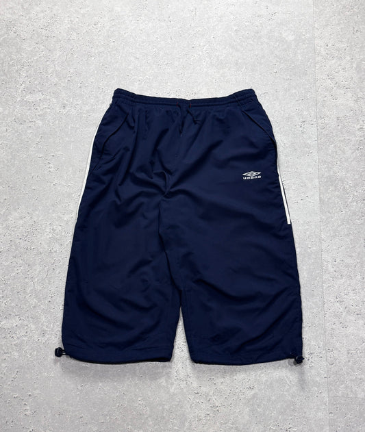 Vintage 2000s Umbro Adjustable 3/4 Track Shorts (32")