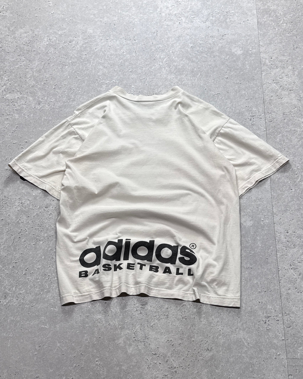Vintage 90s Adidas Basketball Tee (M)