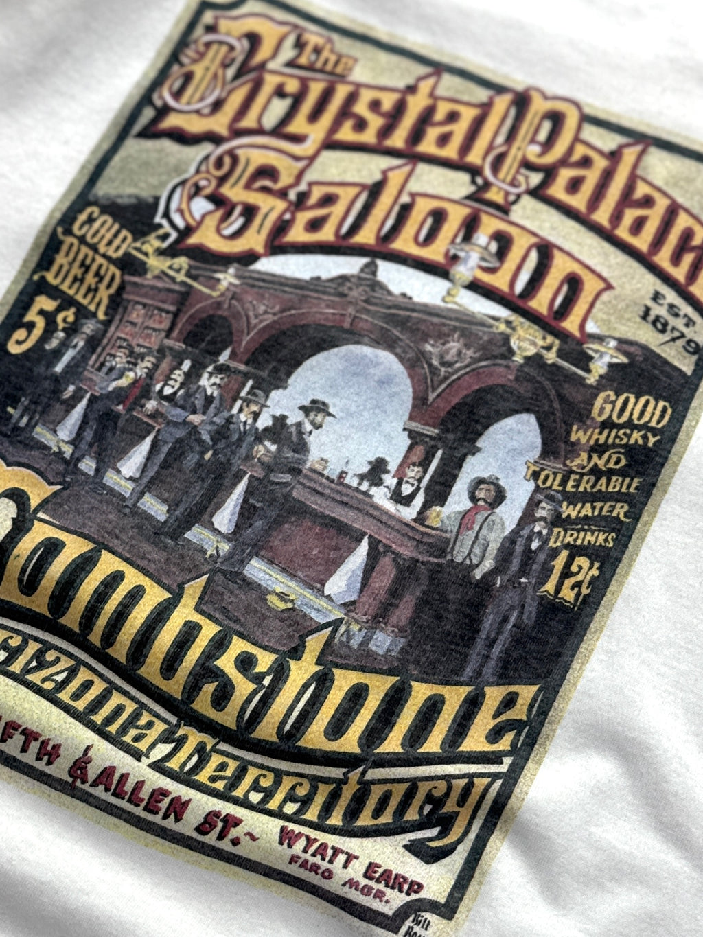 Vintage 90s Crystal Palace Saloon Graphic Tee (XL)
