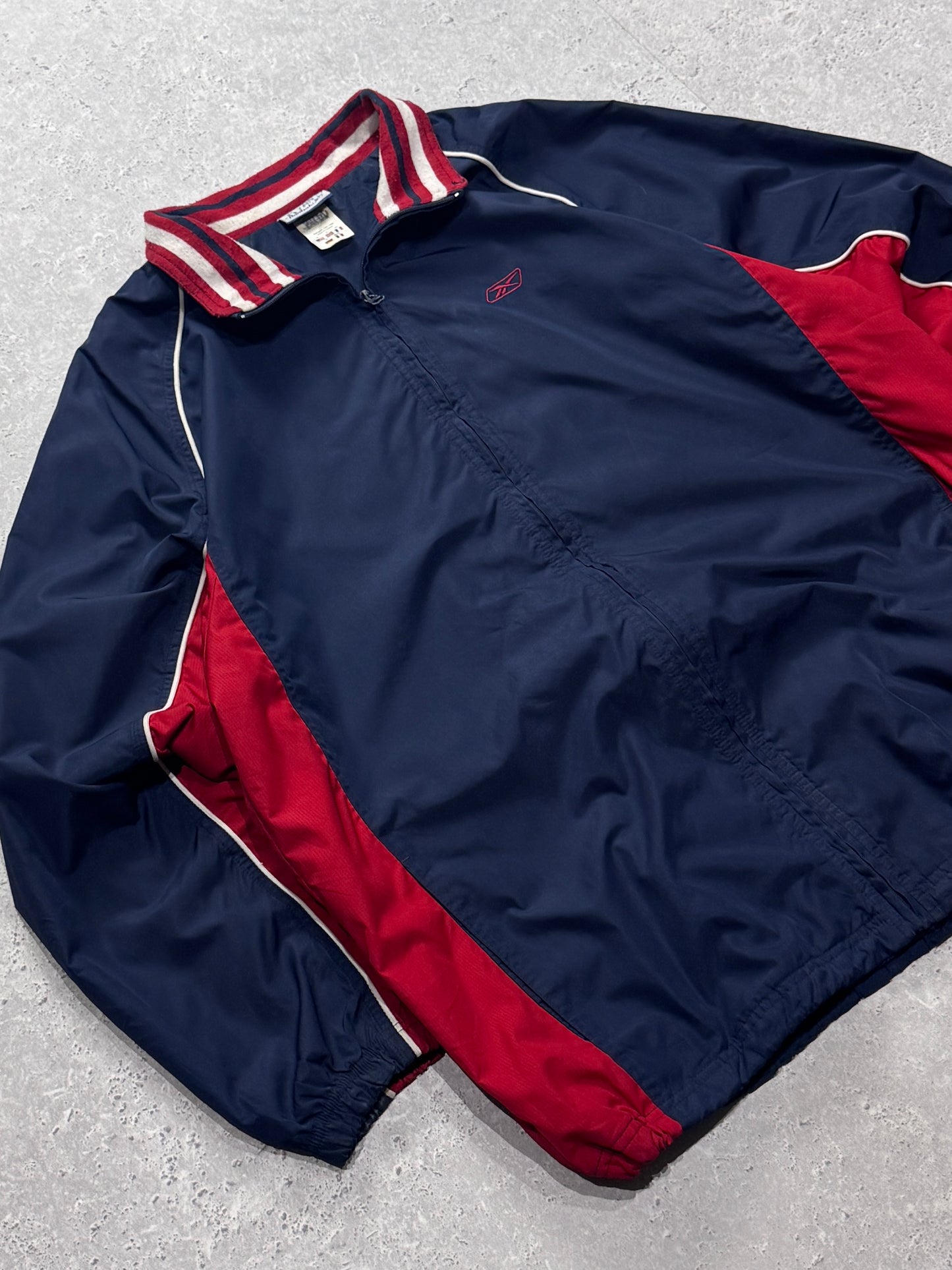Vintage 2000s Reebok Windbreaker Jacket (2XL)