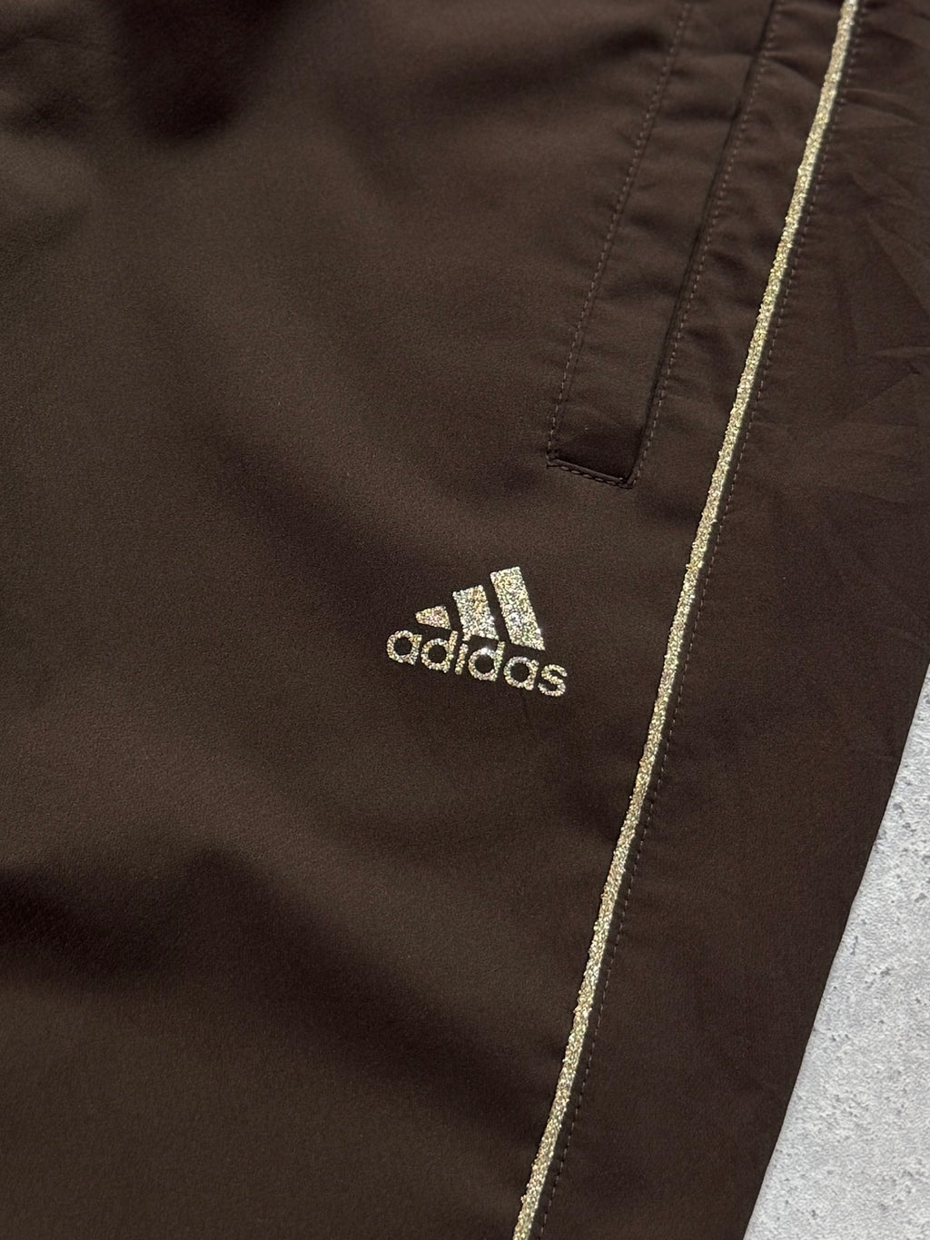 Vintage 2000s Adidas Flared Track Pants (Women’s M)