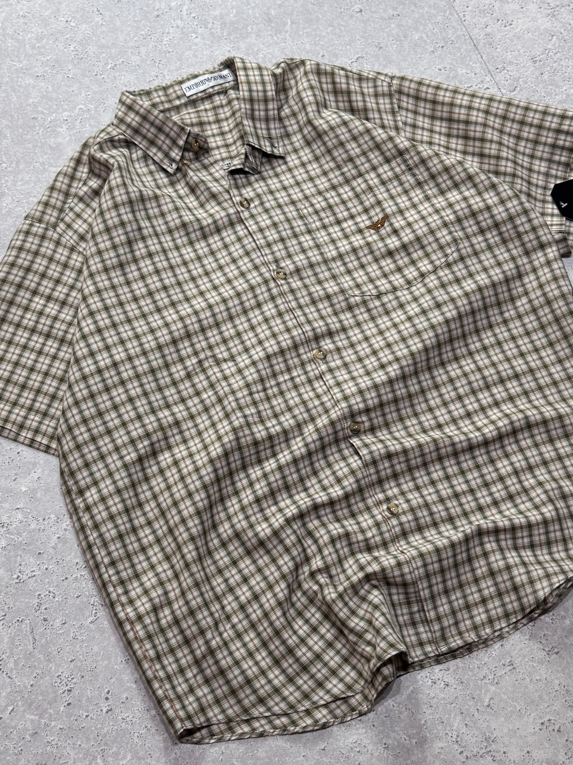 Vintage 2000s Emporio Armani Button Up Shirt (L)