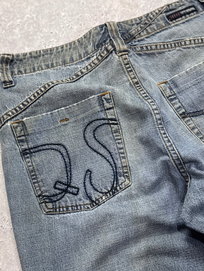 Vintage 2000s Quiksilver Denim Jorts (34")